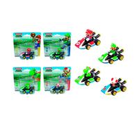 Pull and Speed Mario Kart 8, 4Styles Assorted