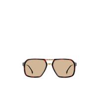 Carrera - Victory C 27 Lunettes de soleil carrées à double pont - Homme - Accessoires - Brun - Taille: 59 MM