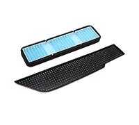 CARRERAS Couvercle de ventilation de flux d'air de voiture, 2 pièces, protection d'entrée d'air, couvercle de climatisation de filtre automatique adapté for Tesla modèle 3 2017 - 2020 LHD Filtres à ai