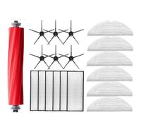 CARRERAS For Roborock S7 Maxv Ultra S7 Pro Ultra Robot aspirateur brosse latérale principale vadrouille filtre Hepa sac à poussière nettoyage brosse roulante accessoires Brosses à Vide (Size : 19pcs
