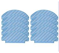 CARRERAS Pièces de sac à poussière for ECOVACS Deebot T9 AIVI T8 AIVI N8 Pro, brosse latérale principale, filtre HEPA, accessoires de remplacement for aspirateur Robot Brosses à Vide (Size : 10pcs-01