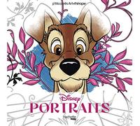 Collectif (Auteur) – Carrés Art-thérapie Portraits Disney – Hachette Pratique
