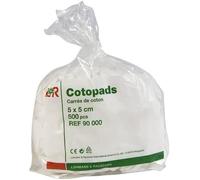 Velpeau Cotopads Carrés de coton non stériles 5 x 5 cm 500 unités