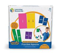 Carrés De Fractions Aimantés Recto-Verso De Learning Resources
