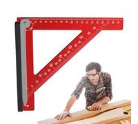 Carrés de menuiserie - Règle de mesure à 90 degrés - Règle de recherche d'angle pour le travail du bois, pour l'architecture, l'ingénierie, la menuiserie et la construction
