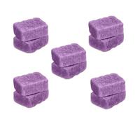 Carrés de Musc Solide Parfumé à la Rose - 10x30g - Musc Naturel du Maroc - Parfum Subtil et Élégant pour le Corps et la Maison