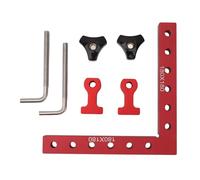 Carrés de positionnement à 90 degrés en alliage d'aluminium pour le travail du bois, outil carré de serrage d'angle à angle droit pour cadre photo, boîte, armoires, tiroirs (Style 5)