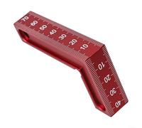 Carrés de positionnement à angle droit à 90 degrés pour le travail du bois avec construction en alliage d'aluminium pour obtenir un alignement précis dans les projets de menuiserie et de bricolage