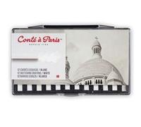 Carrés esquisse - Blanc - Dessin - Esquisse - Boîte de 12 - Conté à Paris