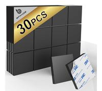 Carrés magnétiques adhésifs, 20 x 20 x 1,5 mm, carrés magnétiques magnétiques, aimants d'un côté, autocollants de l'autre côté Parfait pour l'organisation du réfrigérateur 01