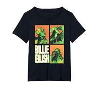 Carrés Photo Officiels Billie Eilish Hit ME Hard and Soft T-Shirt, Femme Grandes Tailles, Noir, 6X