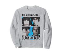 Carrés Photo Officiels The Rolling Stones Noir et Bleu Sweatshirt