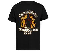 Carrie Movie Stephen King T-Shirt Noir À Manches Courtes pour Hommes