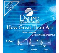 Carrie Underwood - How Thou Art [Accompaniment/Performance Track]