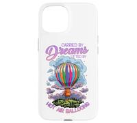 Carried by Dreams Lifted by Hot Air Balloons Coque pour iPhone 15
