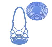Carrier à vin en silicone, porte-bouteille de vin en silicone | Sacs de fourre-tout en silicone Panier en mesh | Bière polyvalente transportant le fourre-tout, tampon d'isolation thermique non glipt p
