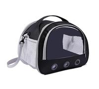 Carrier De Hamster Portable, Sac De Porte-Porte-Parole Multifonctionnel, Sac À Main À Petit Animal, Fenêtre Transparente, 22x19x18cm, Facile À Utiliser pour Les Cochons De Guinée, Le Lapin Et Les
