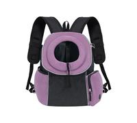 Carrier de Poitrine de Chien - 16,5x10x17 Pérateur de Compagnie, à Dos, Conception rembourrée sécurisée avec poignées réglables | pour Marcher, extérieur, randonnée en, Compagnon