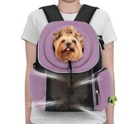 Carrier de Poitrine de Chien | Sac à Dos pour Animaux de Compagnie | Les Chiens reviennent | T 41.9x25.4x43.2 cmmands de Sacs à Dos pour Animaux de Compagnie sans Hands