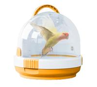 Carrier De Voyage D'oiseaux - Cage De Voyage Transparente, Sac D'oiseaux Léger | Design Portable Respirant, Petit Porte-animaux Avec Verrouillage Pour Verrouillage Pour Les Voyages En Plein Air Parake