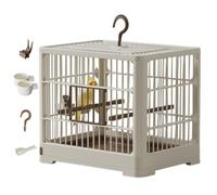 Carrier Des Oiseaux - Petite Cage D'oiseau | Aviade Oiseau Extérieur, Cages D'oiseaux Parakets, Porte-oiseaux De Voyage D'oiseaux, Porte-oiseaux, Poignée À Crochet De Plateau Détachable Pour Perruches