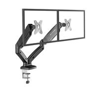 Carrier flexible universel pour deux moniteurs à 27 "