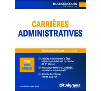 Carrières administratives - Caroline Binet - Studyrama Eds - broché - Scolaire / Universitaire