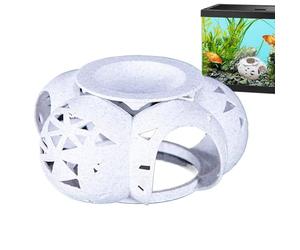 Carrières De Poisson Betta Poreuse Irrégulière - Maison De Crevettes Générique, Abri Pour Poisson Blanc | Ameublement de l'aquarium, Fournitures Paysages Multifonctionnelles Pour Animaux Acq