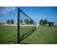 Carrington Kit de Mini Tennis - Taille du Filet au Choix - Kit en Aluminium - Tout Inclus Filets et poteaux transportables - Foot et Tennis - Futnet (Kit Foot Tennis Dimension Officielle 6m x 1.10m)