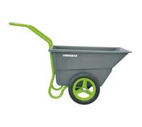 Carriola Carretto Da Giardino Capacità 110 Litri Multiuso Verdemax Multicolore