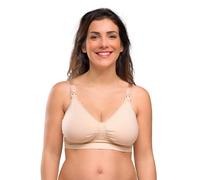 Carriwell Gel-Support Soutien-Gorge Grossesse et Allaitement, Armatures en Gel Brevetées pour Un Confort et Un Soutien Maximum, Respirant, Doux et sans Couture, S’adapte à de Nombreuses Poitrines, S