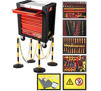 Carro de taller PERFORMANCEplus e10 con 164 herramientas aisladas para vehículos híbridos y eléctricos