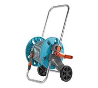 Carro Portamangueras Exclusivo Leroy Merlýn Modelo de Plastico Y Ensamblado Incluye; 25m Manguera