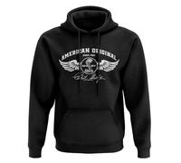 Carroll Shelby Sweat à capuche original American pour homme, Noir , XXL