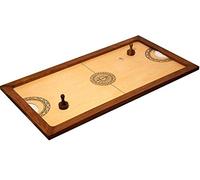 Carrom Art | Le Shuffle Puck ou Air Hockey Mango - 130 x 70 cm | À partir de 6 ans | 2 joueurs | 10 minutes
