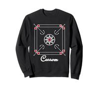 Carrom Board Jeu de société Indien Pakistanais rétro Sweatshirt