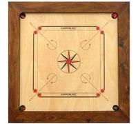 Carrom Art | Carrom : Bull-Dog - 93 cm | Billard indien | À partir de 6 ans | 2 à 4 joueurs