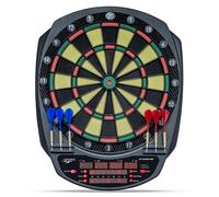 Carromco Cible de fléchettes électronique-e-Dartboard Striker - 601, Cible de fléchettes électronique-e-Dartboard Striker - 601 Black, Red, Green, Yellow