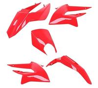 Kit Carénage Carrosserie Rouge Pour Moto Derbi 50 Senda Drd Après 2011rouge Neuf