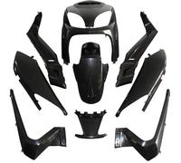 Kit Carénage P2r Scooter Yamaha 125 Xmax 2006-2009 10 Pièces / Noir À Peindre Neuf
