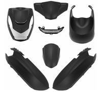 Carrosserie-carenage scoot adaptable peugeot 50 kisbee 2t et 4t tous modeles (nouveau 2018+ + ancien modele 2010+2017) noir mat