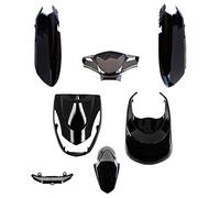 CARROSSERIE SCOOTER TUN'R KIT ADAPT. KISBEE 2 ET 4 TEMPS 2010-> NOIR VERNI (PEINT)