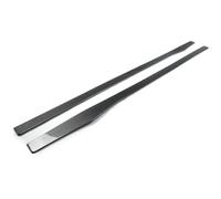 Carrosserie Voiture Jupe Latérale Extensions De Jupes Latérales pour Mercedes Classe C W205 C205 A205 pour AMG Style 2014-2021(Look de Carbone)