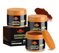 Carrot Intensive Tanning Gel 100ml - Accelerateur de Bronzage - Activateur de Bronzage,Crème Bronzante pour Banc Solaire, pour un Bronzage Intense Naturel avec des Ingrédients Naturels (3pc)