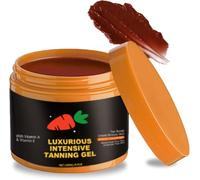 Carrot Intensive Tanning Gel, Activateurs et accélérateurs de bronzage - Huile De Carotte-Activateur De Bronzage-Obtenez Un Bronzage Naturel, Bronzant Rapide Avec Cocohuile Et Vitamines A & E (A)