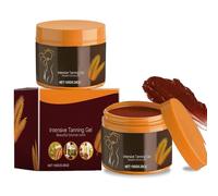 Carrot Intensive Tanning Gel,Huile de Carotte Bronzage,Activateurs et accélérateurs de bronzage - Huile Bronzante Carotte - Activateur De Bronzage-Obtenez Un Bronzage Naturel,Bronzant Rapide (2PC)
