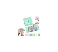 Carroterr Mini classeur d'économie d'argent de 30 jours pour défi d'économie d'argent - Livre de rangement budgétaire d'un mois - Pour planificateur budgétaire, cadeau de Noël ou d'anniversaire