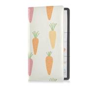 Carrots Étui portefeuille en cuir pour permis de conduire, cartes et documents essentiels Couleur pastel