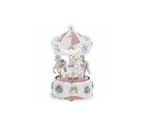 Carrousel de Bagutta blanc et rose, h. 16. La référence est:B 4211-01 R