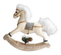 Carrousel de Noël, décoration créative de bureau avec fenêtre à suspendre, décoration d'arbre étoile pour décoration de maison de vacances (B)